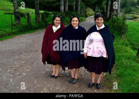 GRANJA PORCON-evangelischen Kooperativen - Departement Cajamarca PERU Stockfoto