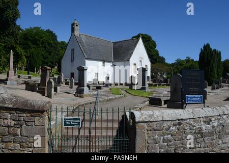 South Eastern Erhöhung von Saint Andrew's Church, Golspie, Scottish Highlands Stockfoto