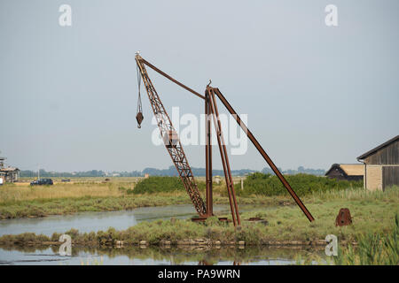 Salina di Cervia, Salzbergbau, Salzpfanne, süße Salz Stockfoto