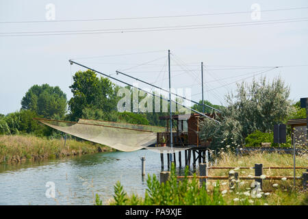 Salina di Cervia, Salzbergbau, Salzpfanne, süße Salz Stockfoto