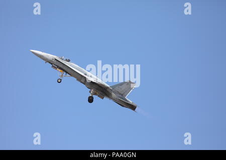 Fairford RIAT 2018 CF-188 Hornet RCAF 188783 Stockfoto