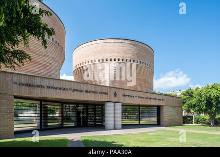 Israel, Ramat Aviv - vom 20. Juli 2018: cymbalista Synagoge und Jüdisches Erbe Zentrum an der Universität Tel Aviv Stockfoto