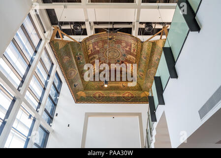 Israel, Ramat Aviv - vom 20. Juli 2018: Das Museum für das jüdische Volk im Beit Hatfutsot an der Universität Tel Aviv Stockfoto