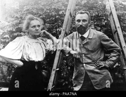 162 M. Pierre et Mme. Sklodowska Curie, 1903 Stockfoto