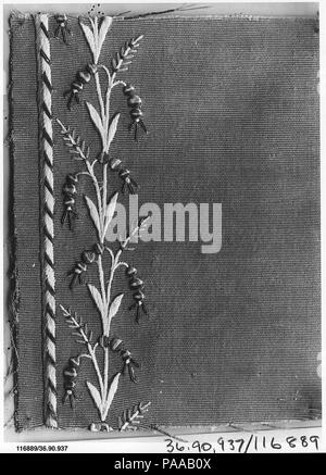 Probe. Kultur: Französisch. Maße: L 4 x W. 3 Zoll 10,2 x 7,6 cm. Datum: Anfang des 19. Jahrhunderts. Museum: Metropolitan Museum of Art, New York, USA. Stockfoto