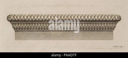 188 Ormament der architektonische Besonderheit - Stuart James&amp; Nicholas Revett - 1762 Stockfoto