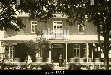 206 Presbytère de la Paroisse de Saint-Agapit BNQ P748 S1 P1692 Stockfoto