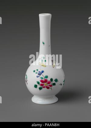 Flasche. Kultur: Britische. Abmessungen: H.4 5/8 in. (11,7 cm). Datum: Ca. 1760. Museum: Metropolitan Museum of Art, New York, USA. Stockfoto