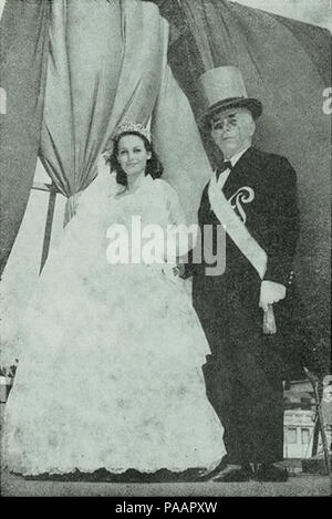 232 Sheyla Kolophonium prima Principessa di Francia Corta e Il principe Noris 1° Stockfoto