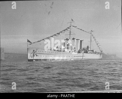 241 15302 SLNSW Ankunft der Gouverneur Admiral Sir Murray und Frau Anderson Stockfoto