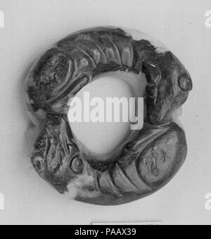 Gürtel Ring. Kultur: China. Abmessungen: Durchm. 2 in. (5,1 cm); Th. 11/16 in. (1,7 cm). Museum: Metropolitan Museum of Art, New York, USA. Stockfoto