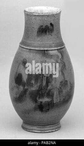 Vase. Kultur: China. Abmessungen: H.4 3/8 in. (11,1 cm). Datum: 19. Museum: Metropolitan Museum of Art, New York, USA. Stockfoto