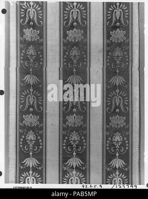 Panel. Kultur: Französisch oder Italienisch. Abmessungen: L 44 1/2x W. 19 1/2 Zoll (113,0 x 49,5 cm). Datum: Anfang des 19. Jahrhunderts. Museum: Metropolitan Museum of Art, New York, USA. Stockfoto