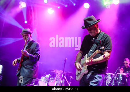 Turin, Italien. 20. Juli 2018. Der Wahnsinn Band live in Turin. Credit: Daniele Baldi/Pacific Press/Alamy leben Nachrichten Stockfoto