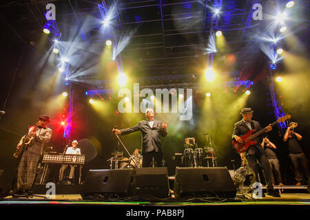 Turin, Italien. 20. Juli 2018. Der Wahnsinn Band live in Turin. Credit: Daniele Baldi/Pacific Press/Alamy leben Nachrichten Stockfoto