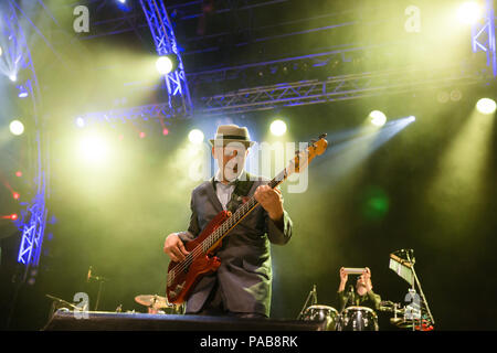 Turin, Italien. 20. Juli 2018. Der Wahnsinn Band live in Turin. Credit: Daniele Baldi/Pacific Press/Alamy leben Nachrichten Stockfoto