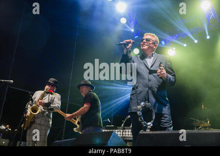 Turin, Italien. 20. Juli 2018. Der Wahnsinn Band live in Turin. Credit: Daniele Baldi/Pacific Press/Alamy leben Nachrichten Stockfoto