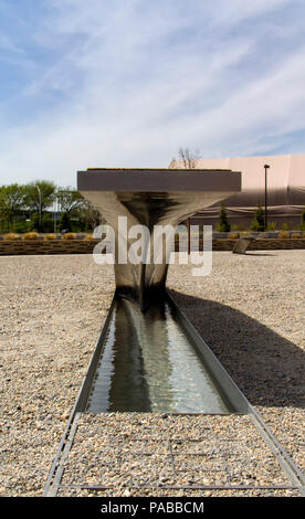 Das Pentagon Memorial für die Opfer der Terroranschläge am 11. September Stockfoto