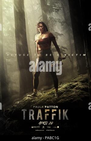 RELEASE DATUM: Titel: April 20, 2018 Studio: Global Road Entertainment REGISSEUR: Deon Taylor PLOT: ein Paar für ein romantisches Wochenende in den Bergen von einem Biker gang angesprochen. Allein in den Bergen, Brea und John muss sich gegen die Bande, die vor nichts zurückschrecken, um ihre Geheimnisse zu schützen. In den Hauptrollen: PAULA PATTON als Brea poster art (Credit Bild: © Global Road Unterhaltung/Entertainment Bilder) Stockfoto