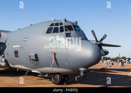 US Air Force HC-130 P/N Herkules auf dem Bild 2018 Royal International Air Tattoo an RAF Fairford in Gloucestershire. Stockfoto