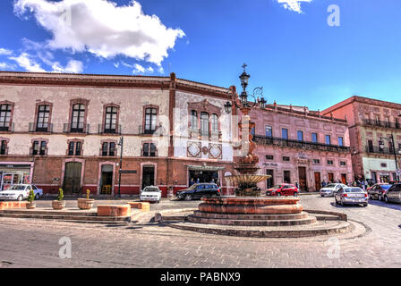 Zacatecas Stadtbild, Mexiko Stockfoto