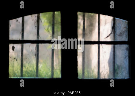 CAMP GEFÄNGNIS "Bunker" MAUTHAUSEN KZ Mauthausen in Österreich (1938-1945) Stockfoto