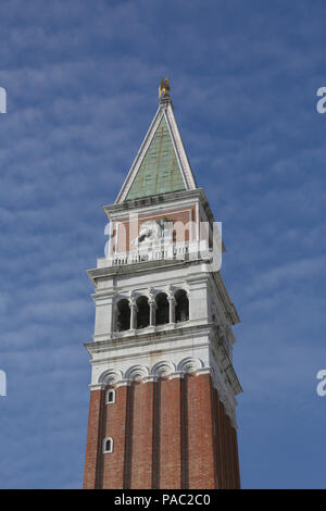 Campanile von San Marco Stockfoto