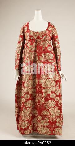 Kleid. Kultur: Französisch. Datum: 1790s. Museum: Metropolitan Museum of Art, New York, USA. Stockfoto