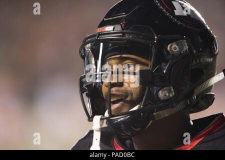 Ottawa, Kanada. 20. Juli 2018. Ottawa Redblacks wide receiver Diontae Spencer (85) Während der CFL Spiel zwischen dem BC Lions und Ottawa Redblacks bei TD Place Stadion in Ottawa, Kanada. Ottawa gewonnen durch eine Kerbe von 29-25. Daniel Lea/CSM/Alamy leben Nachrichten Stockfoto