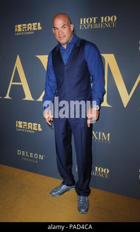 Los Angeles, CA, USA. 21. Juli 2018. Tito Ortiz in der Ankunftshalle für Maxim Hot 100 Party, Hollywood Palladium, Los Angeles, CA 21. Juli 2018. Credit: Elizabeth Goodenough/Everett Collection/Alamy leben Nachrichten Stockfoto