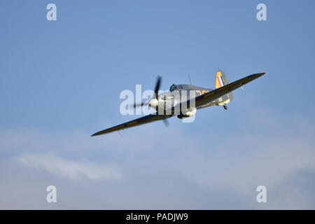 Hawker Sea Hurricane Shuttleworth Abend Airshow Juni 2018 Stockfoto