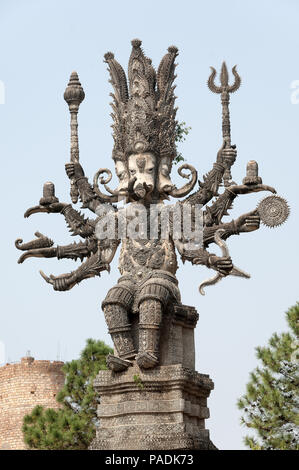 Thailand: Nong Khai: Sala Kaew Ku Sculpture Park Stockfoto
