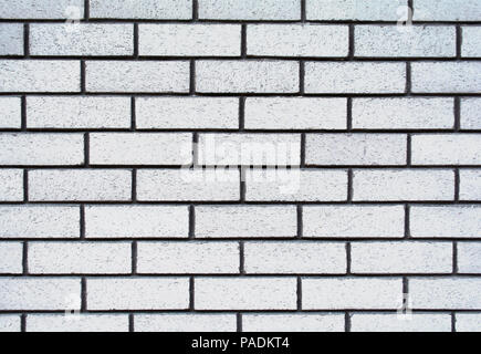 Abstrakte verwitterte Textur gebeizt alten Stuck hell grau und Alter Lack weiße Ziegel Wand Hintergrund im ländlichen Raum, Grunge rostigen Blöcke des Mauerwerks Te Stockfoto