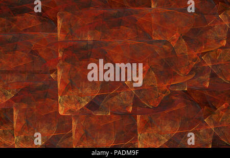 Rot Braun abstrakten geometrischen Hintergrund oder Textur Stockfoto