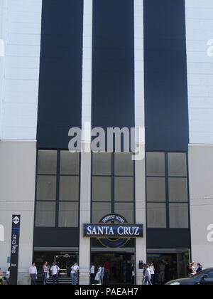 Gebäude, Shopping Metrô Santa Cruz, Santa Cruz, Sao Paulo, Brasilien Stockfoto