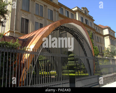 Gebäude, Arquidiocesano Schule, Domingos de Moraes Avenue mit Pedro de Toledo Street, Vila Mariana, São Paulo, Brasilien Stockfoto