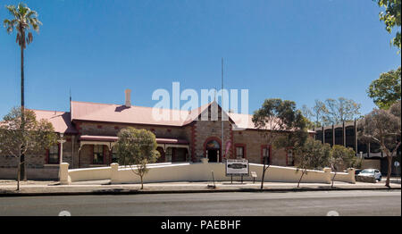 Sulfid Street Railway Museum in der Stadt Broken Hill, New South Wales, Australien Stockfoto