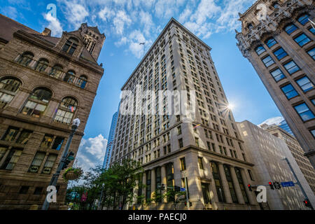 Gebäude in der Innenstadt von Pittsburgh, Pennsylvania Stockfoto