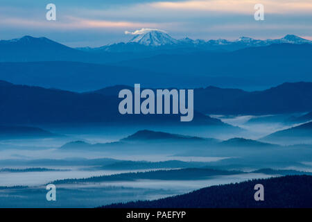 Montieren Lassen aus Mount Shasta, Lassen Volcanic National Park, Kalifornien Stockfoto