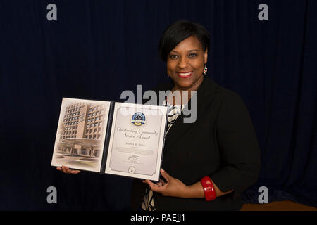 (August 4, 2015) Der Sekretär Preisverleihung im Wohnungsbau und Stadtentwicklung Büros Washington, DC Stockfoto