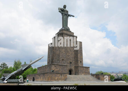 Statue Mutter Armenien im Victory Park, Jerewan, Armenien Stockfoto