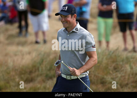 Wales' Rhys Enoch am 2. grün während Tag vier der Open Championship 2018 in Carnoustie Golf Links, Angus. Stockfoto