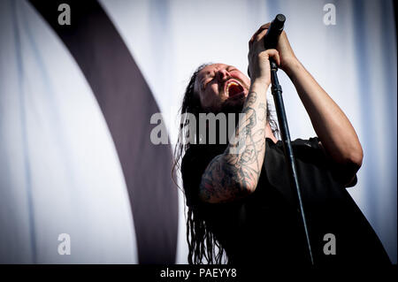 Firenze Rocks Festival 2018 - Aufführungen mit: Jonathan Davis Wo: Florenz, Italien Wann: 16 Jun 2018 Credit: WENN.com Stockfoto