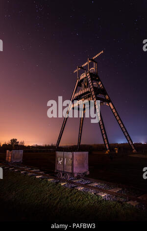 Nacht der Baronie ein Rahmen - auchinleck Stockfoto