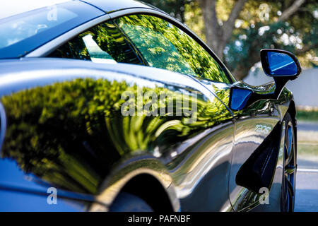 2018 McLaren 720S Supercar close-up Detail am Goodwood Festival 2018 von Geschwindigkeit, Sussex, UK. Stockfoto