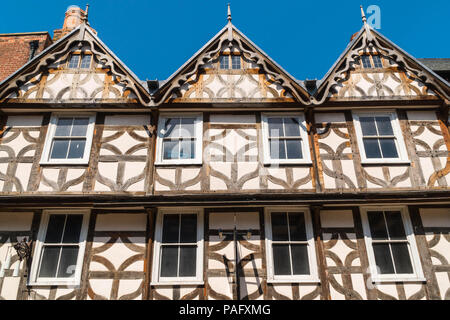 Obere Geschichte von Robert Raikes's House. Pub und Restaurant Gloucester. Stockfoto