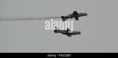 Orlik Aerobatic Team, die polnische Luftwaffe Stockfoto