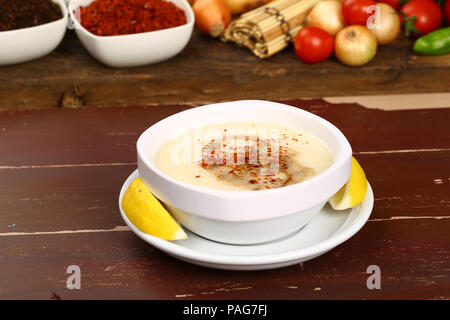 Joghurt Suppe Stockfoto