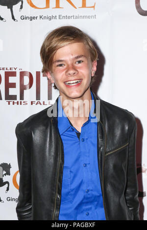 Weltpremiere von "Crepitus' auf der Los Feliz Theater in Hollywood, Kalifornien. Mit: Wyatt Walker Wo: Los Angeles, Kalifornien, Vereinigte Staaten, wenn: 21 Jun 2018 Credit: Sheri Determan/WENN.com Stockfoto