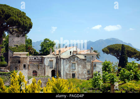 Villa Rufolo in Ravello, Italien Stockfoto